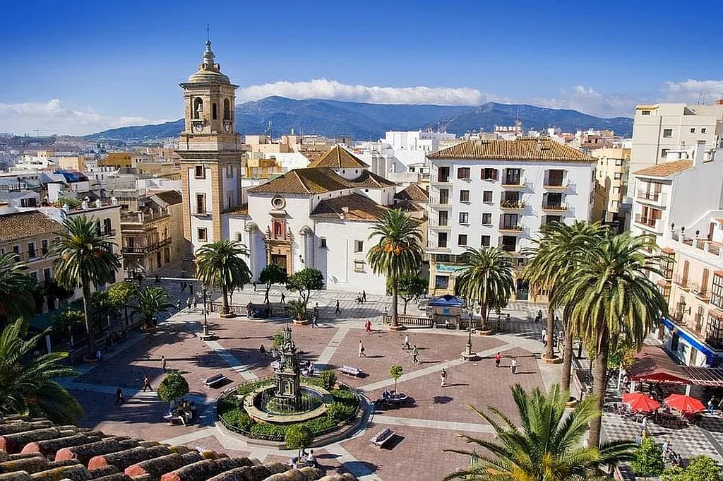Plaza Alta ve Algeciras'ın tarihi merkezi