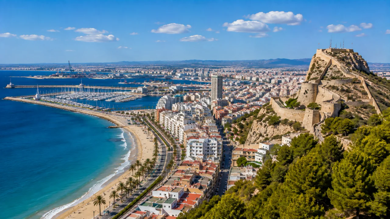 Alicante feribot varış noktası