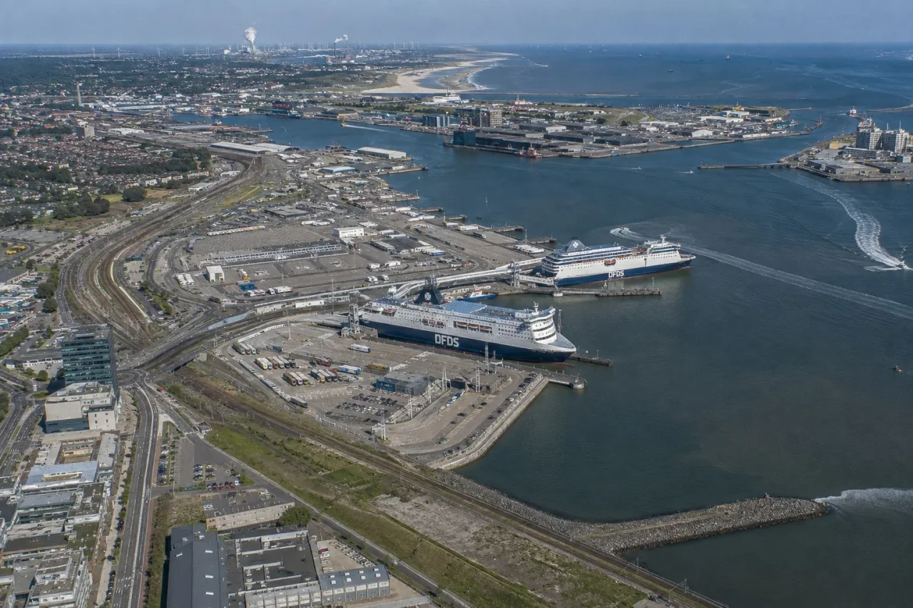 IJmuiden feribot varış noktası
