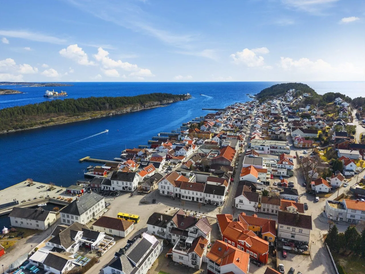 Langesund feribot varış noktası