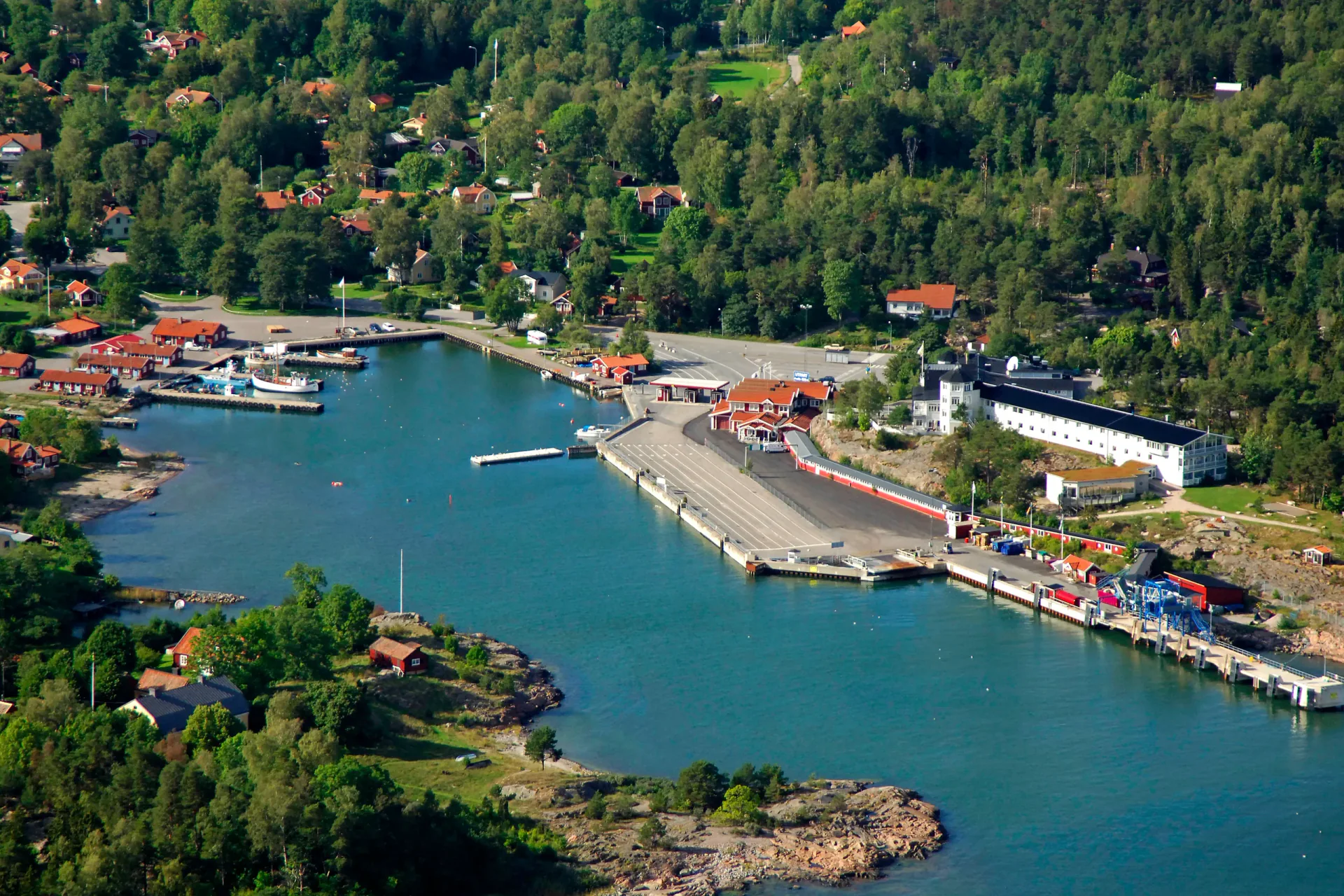 Grisslehamn feribot limanı