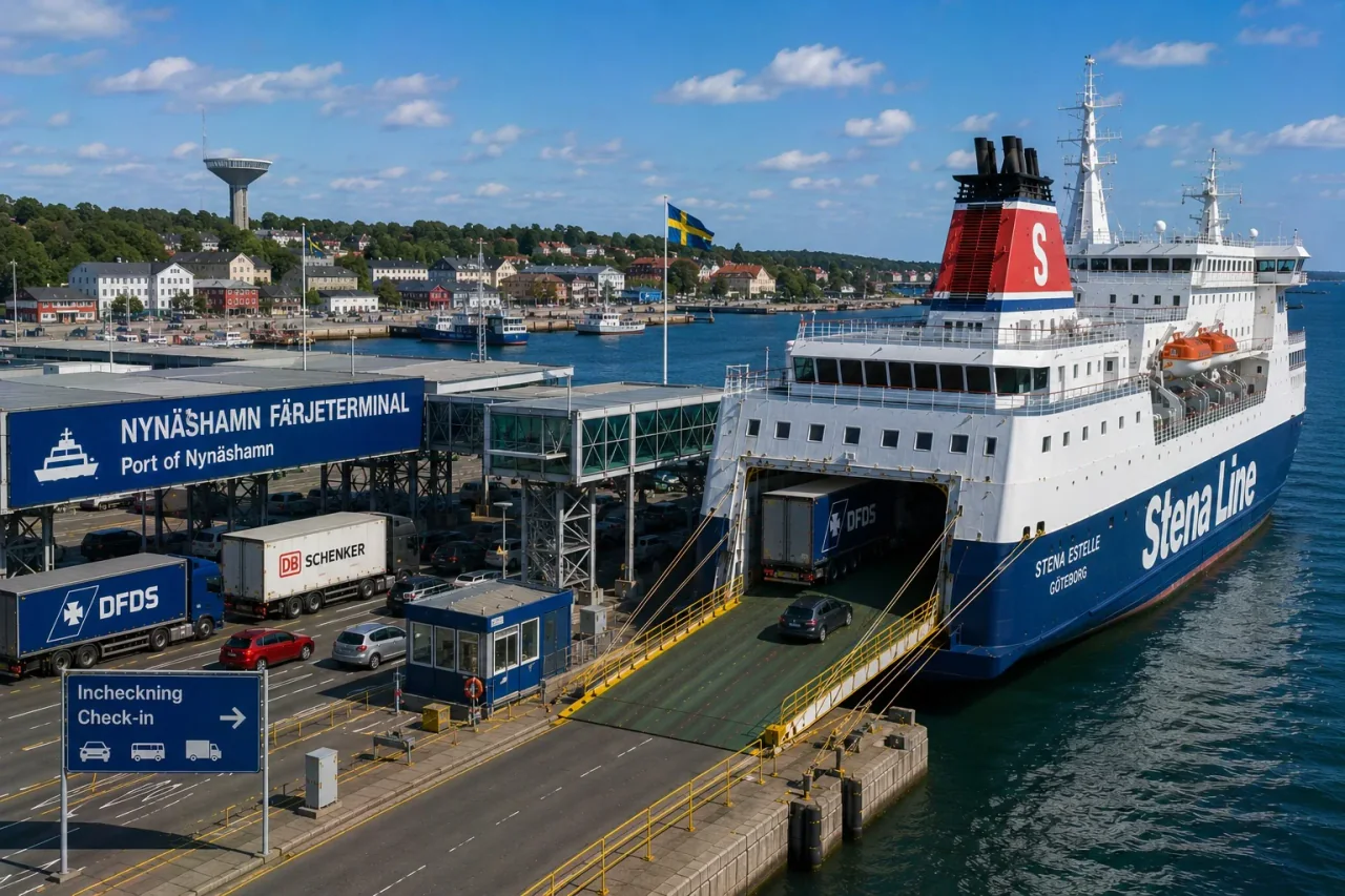 Nynäshamn feribot limanı