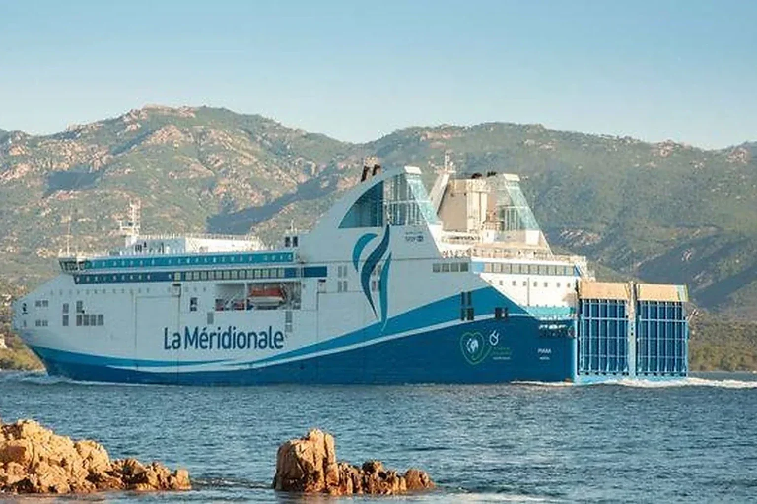 Ajaccio'daki La Méridionale Piana feribotu