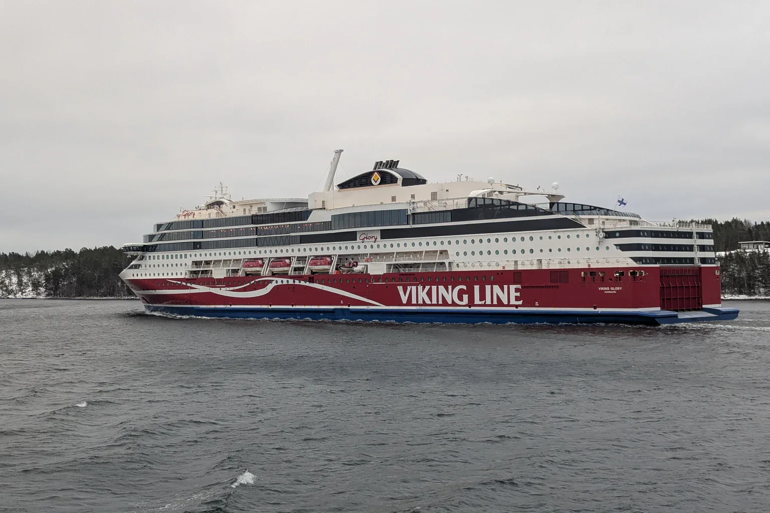 Viking Glory Baltık Denizi'nde seyrediyor