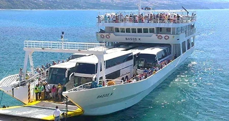 Ionion P. Lines Vasos K feribot seferleri