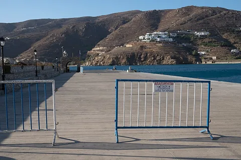 Aegiali (Amorgos), Yunanistan manzarası