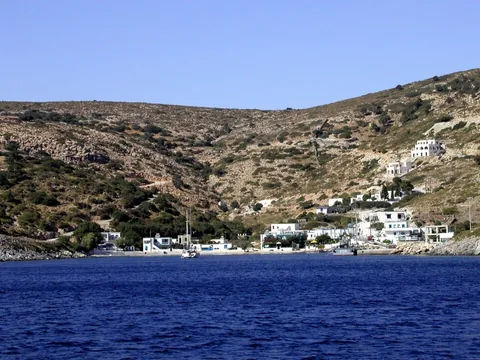 Agathonisi, Yunanistan manzarası