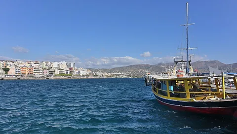 Agios Nikolaos, Yunanistan manzarası
