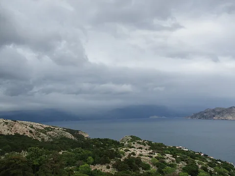 Baska, Hırvatistan manzarası