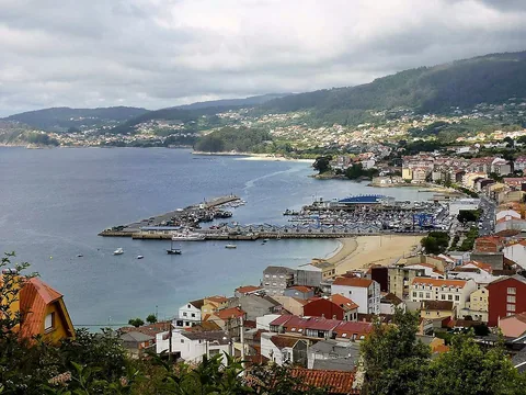 Bueu, İspanya manzarası