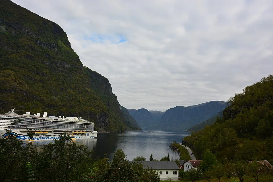 Flåm varış noktası fotoğrafı