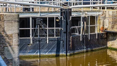 Harlingen, Hollanda manzarası
