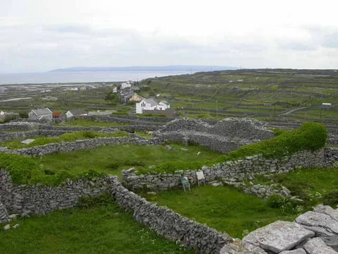 Inishmaan, İrlanda manzarası