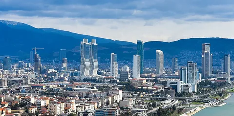 Izmir, Türkiye manzarası