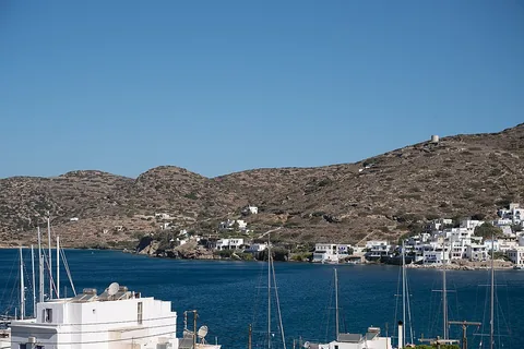 Katapola (Amorgos), Yunanistan manzarası