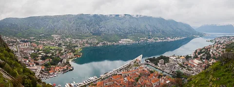 Kotor, Karadağ manzarası