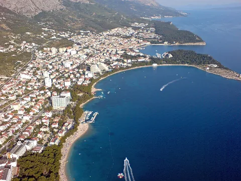 Makarska, Hırvatistan manzarası