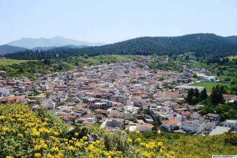 Mantoudi, Yunanistan manzarası