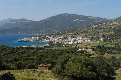 Marmari, Yunanistan manzarası