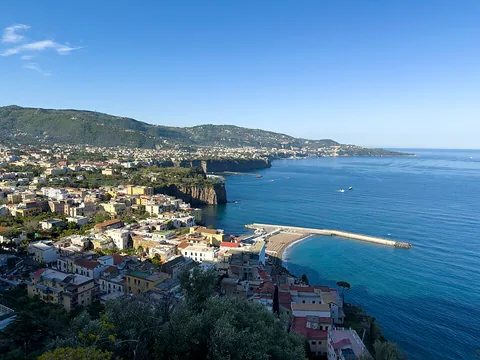 Piano di Sorrento, İtalya manzarası