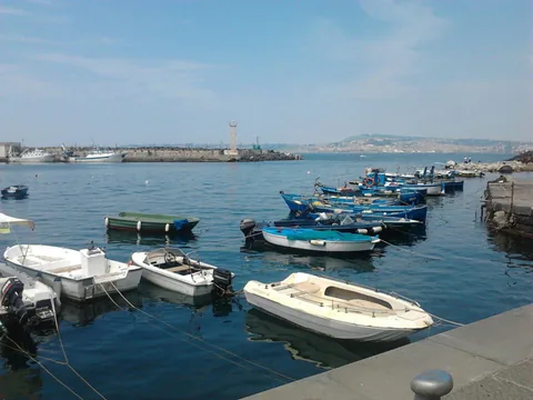 Portici, İtalya manzarası