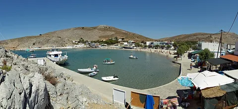 Pserimos, Yunanistan manzarası