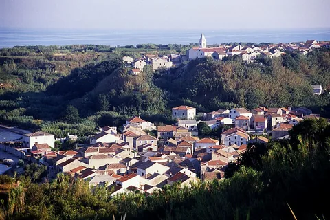 Susak, Hırvatistan manzarası
