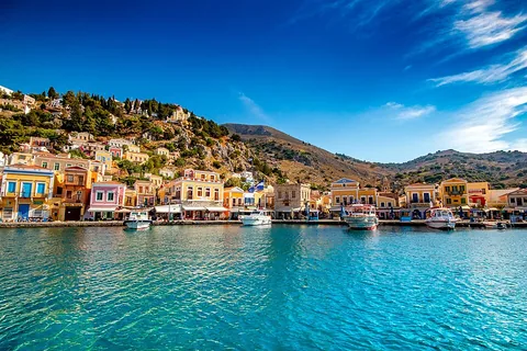 Symi (Simi), Yunanistan manzarası