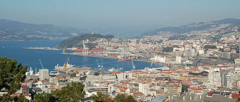 Vigo, İspanya manzarası