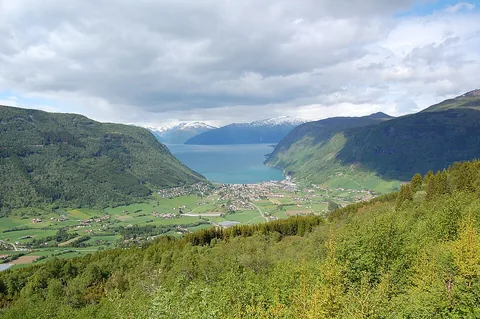 Vik, Norveç manzarası